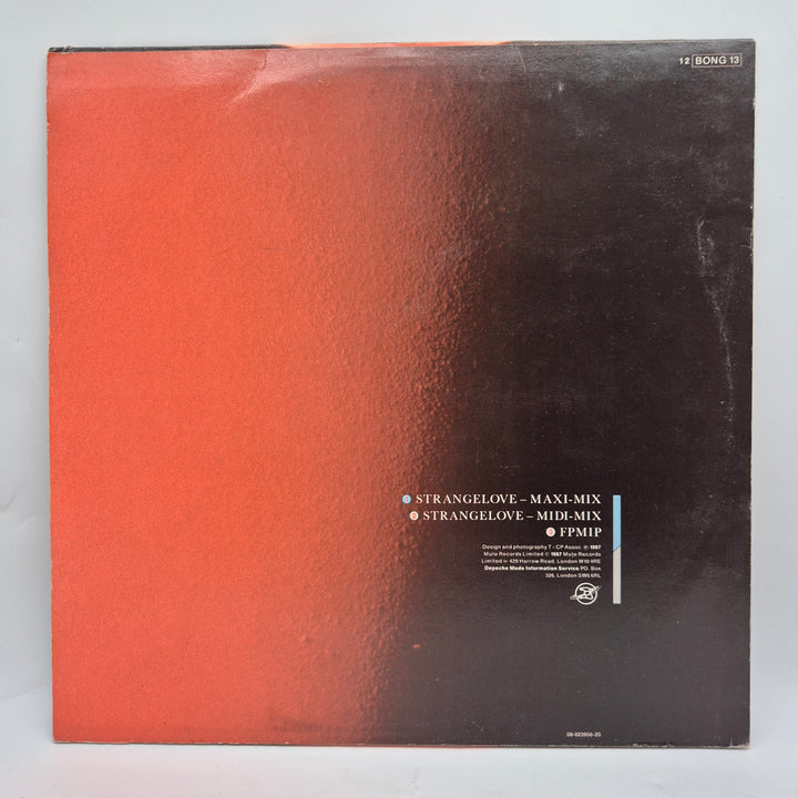 Depeche Mode Strangelove 12 tums vinyl retro