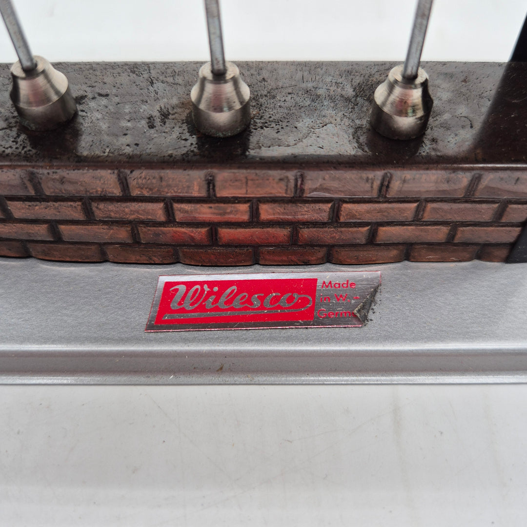 Wilesco retro mekanisk rörelsemodell i metall