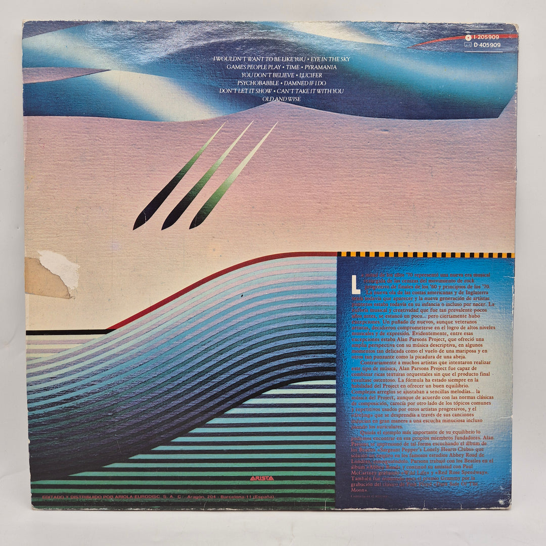The Alan Parsons Project Best Of vinyl LP retro