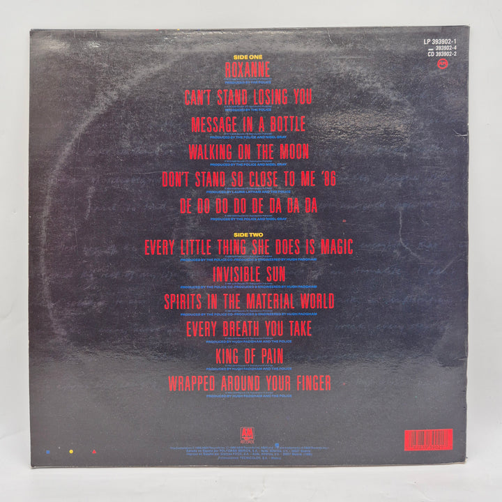 The Police Every Breath You Take vinyl LP