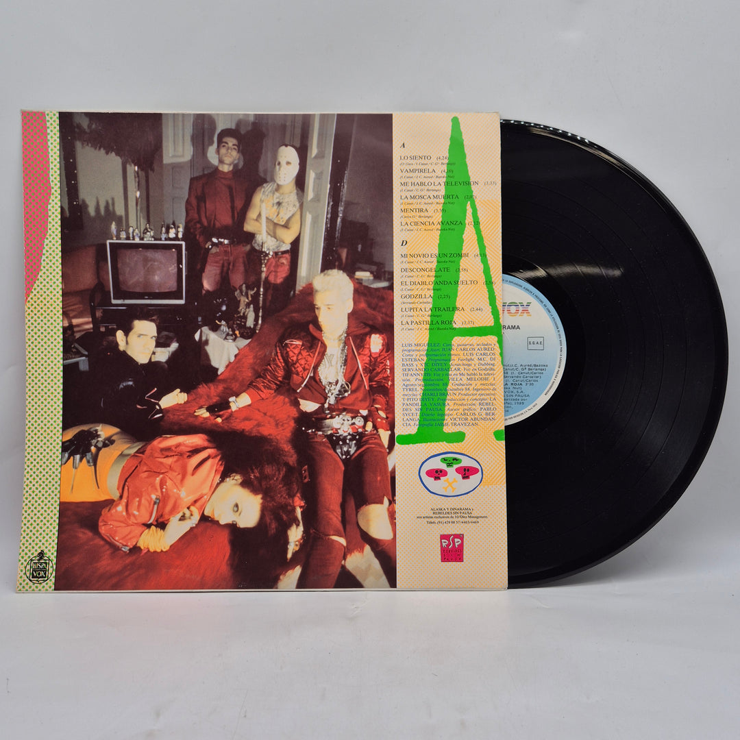Retro vinylskiva klassisk spansk rock LP