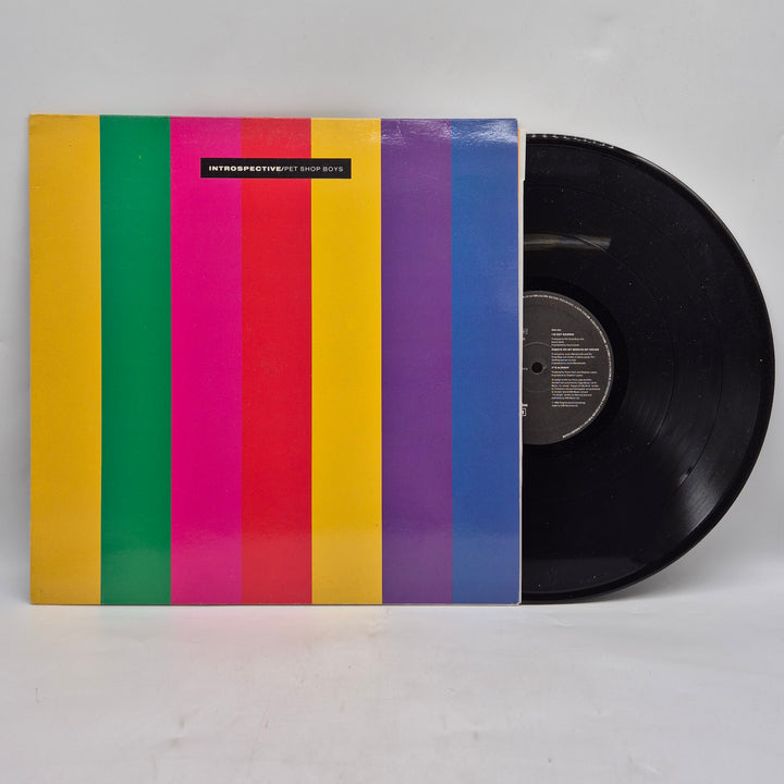 Pet Shop Boys Introspective retro vinyl-LP