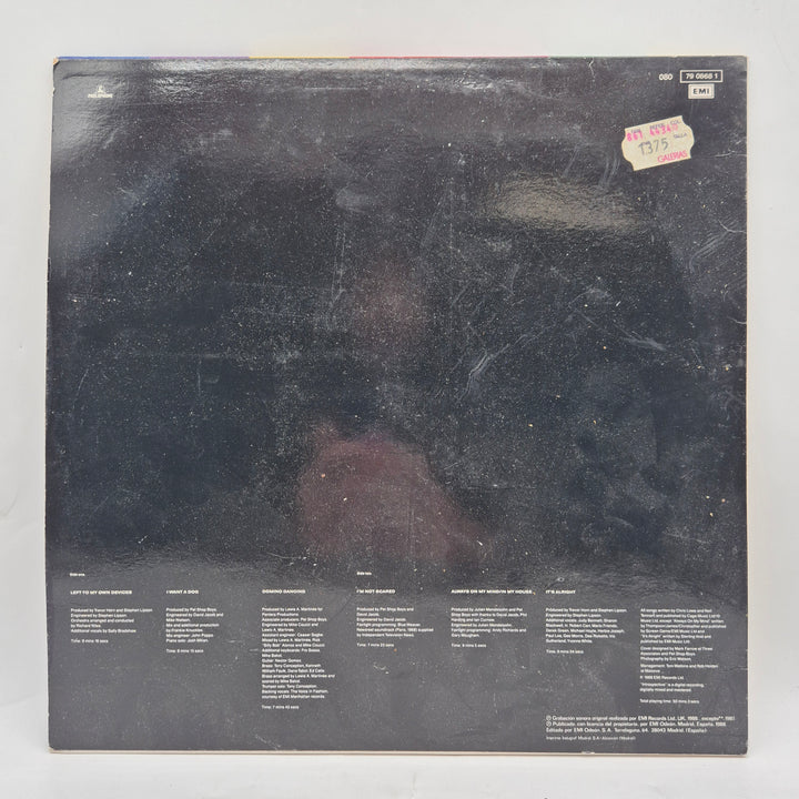 Pet Shop Boys Introspective retro vinyl-LP
