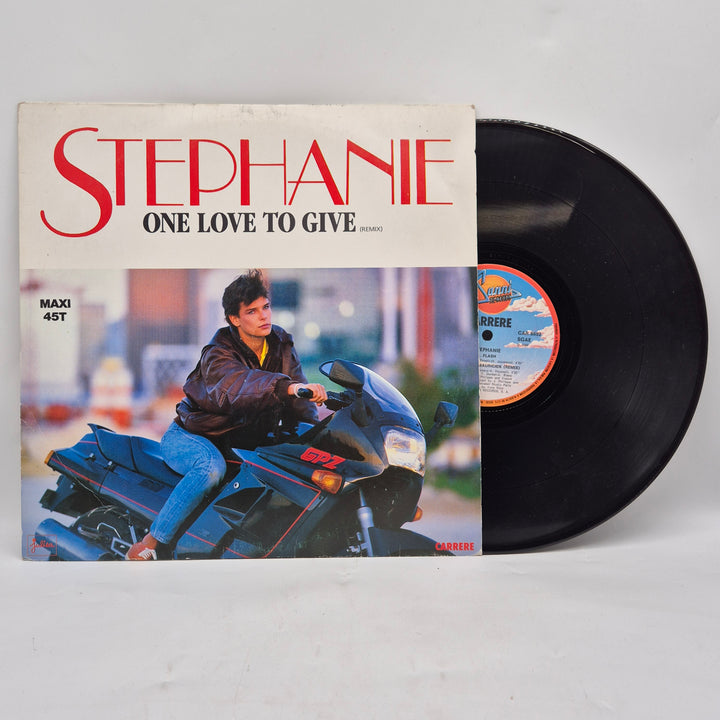 Stephanie maxisingel 12" retro vinyl 1986