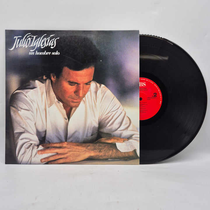 Julio Iglesias Un Hombre Solo retro LP