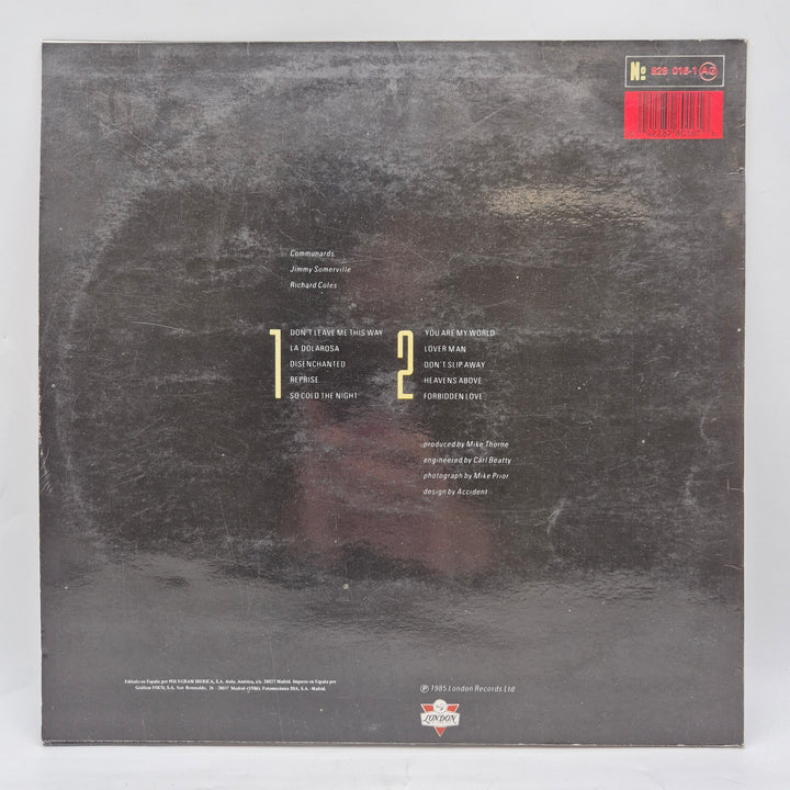 Communards retro vinyl LP 1980-tal vintage