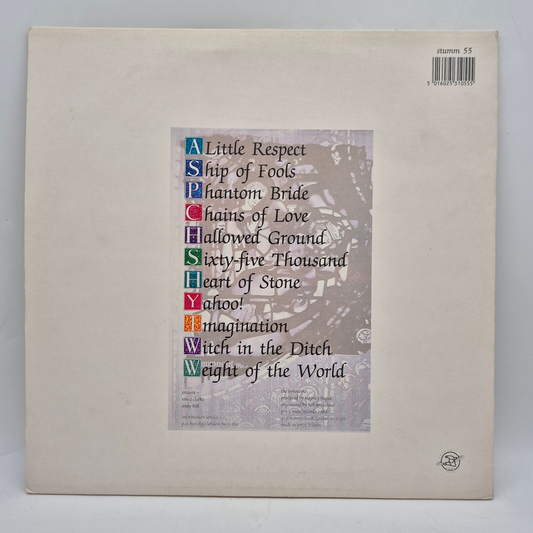 Erasure The Innocents retro LP vinyl