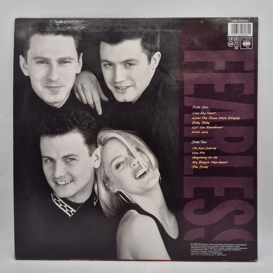 Eighth Wonder Fearless retro LP vinyl CBS