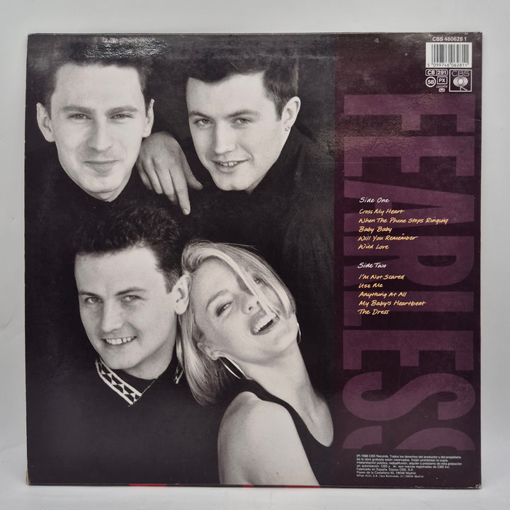Eighth Wonder Fearless retro LP vinyl CBS