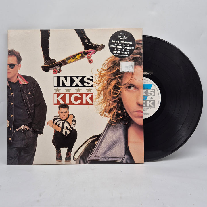 INXS Kick vinyl LP retro 80-tal