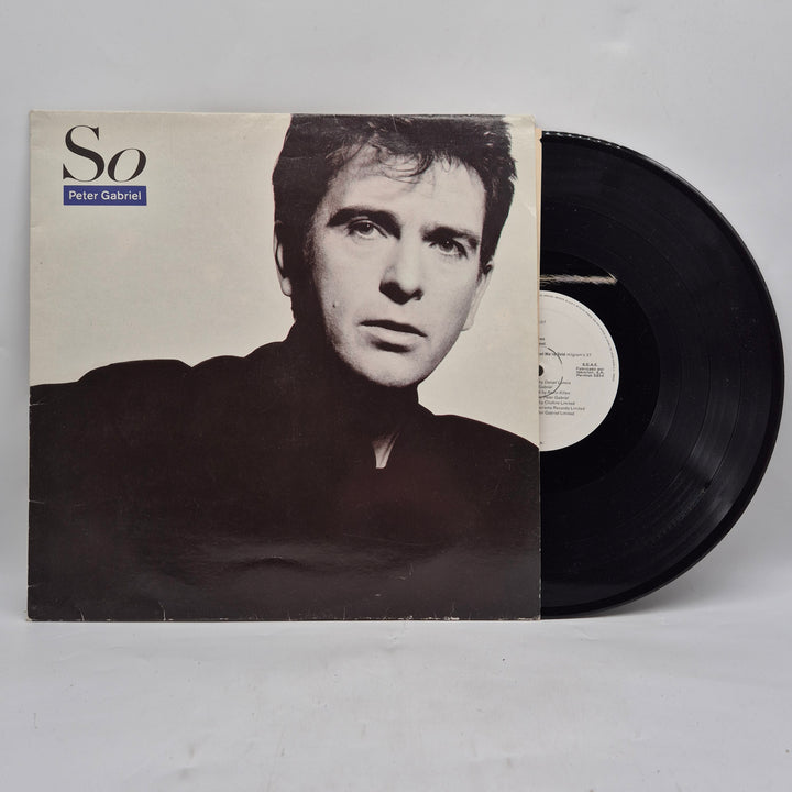 Peter Gabriel So vinyl LP retro 1980-tal