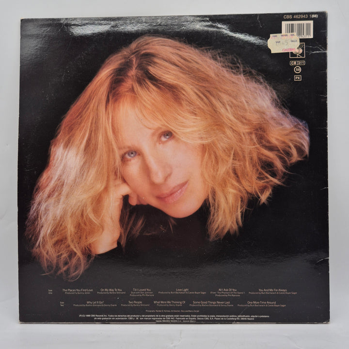 Barbra Streisand Till I Loved You vinyl retro