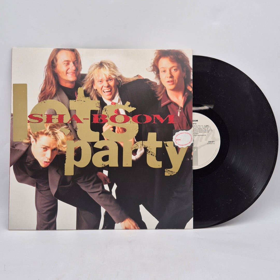 Retro LP Sha-Boom Lets Party vinylskiva