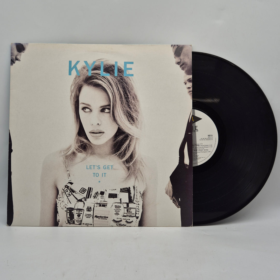Kylie Minogue Lets Get To It vinyl LP retro