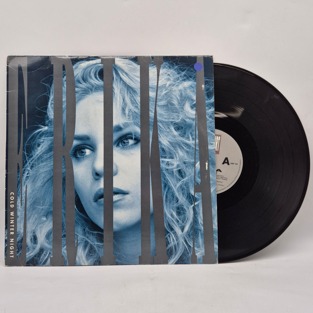 Erika Cold Winter Night vinyl LP retro