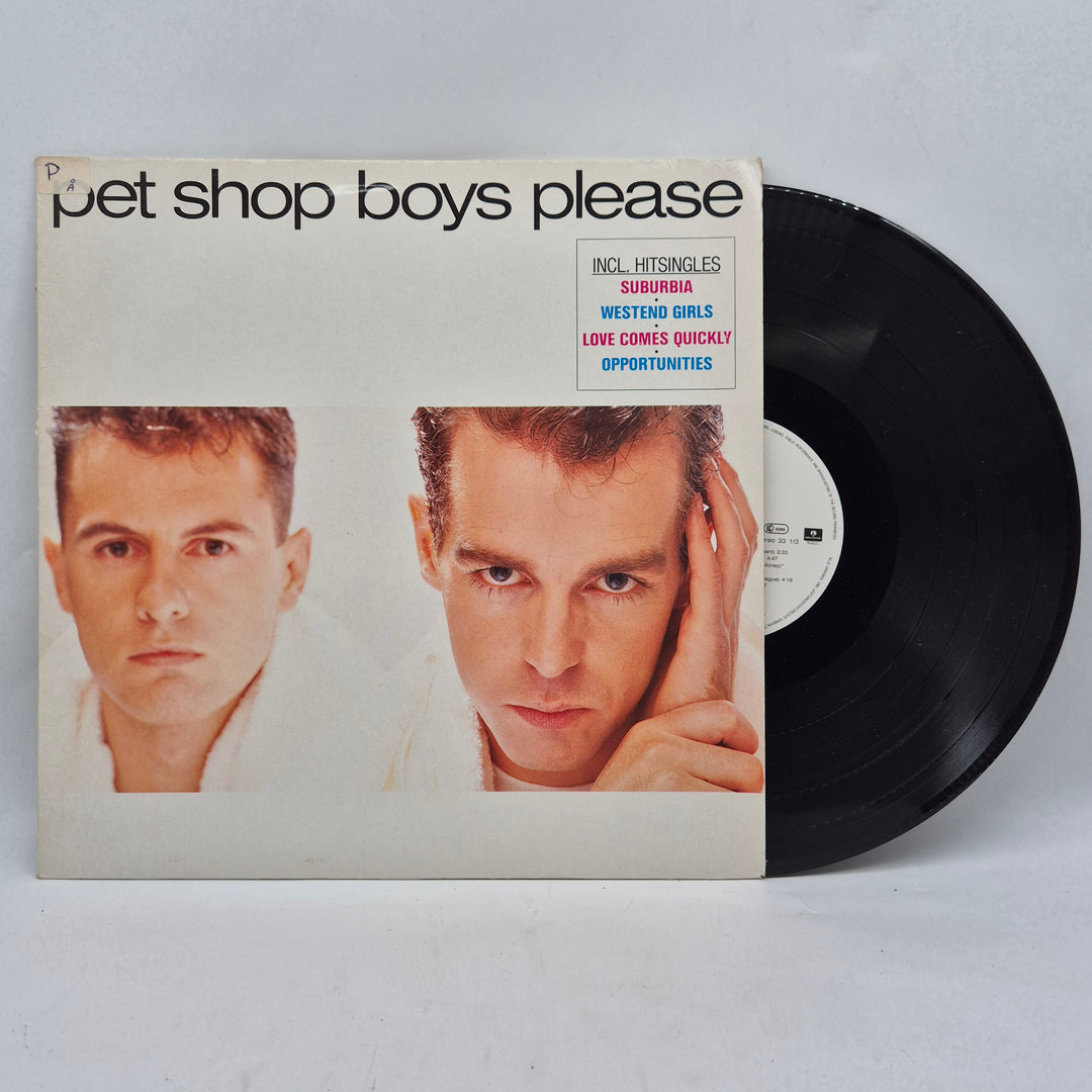 Pet Shop Boys Please vinyl LP retro 80-tal