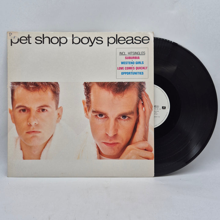 Pet Shop Boys Please vinyl LP retro 80-tal