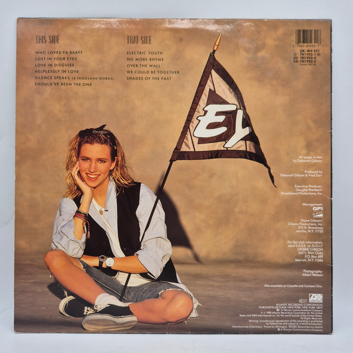 Debbie Gibson Electric Youth vinyl retro LP