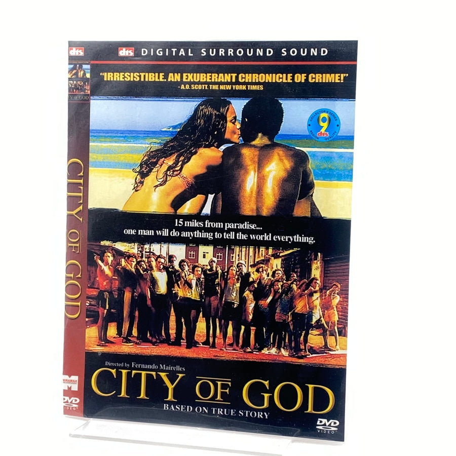 City of God DVD film Fernando Meirelles - Homy Secondhand Online