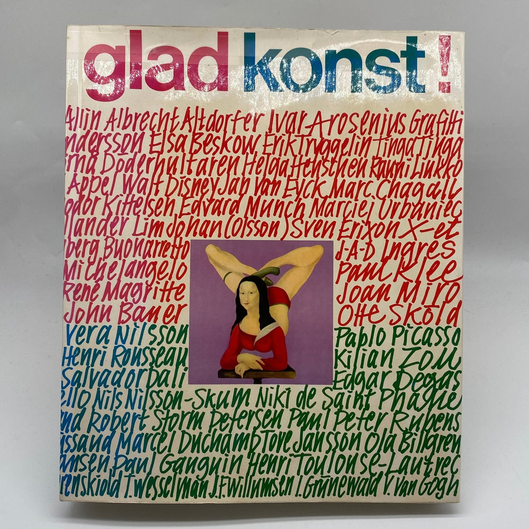 Färgstark Konstbok med Berömda Konstnärer - Homy Secondhand Online