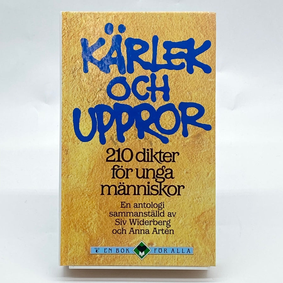 Antologi diktbok för unga "Kärlek och Uppror" - Homy Secondhand Online