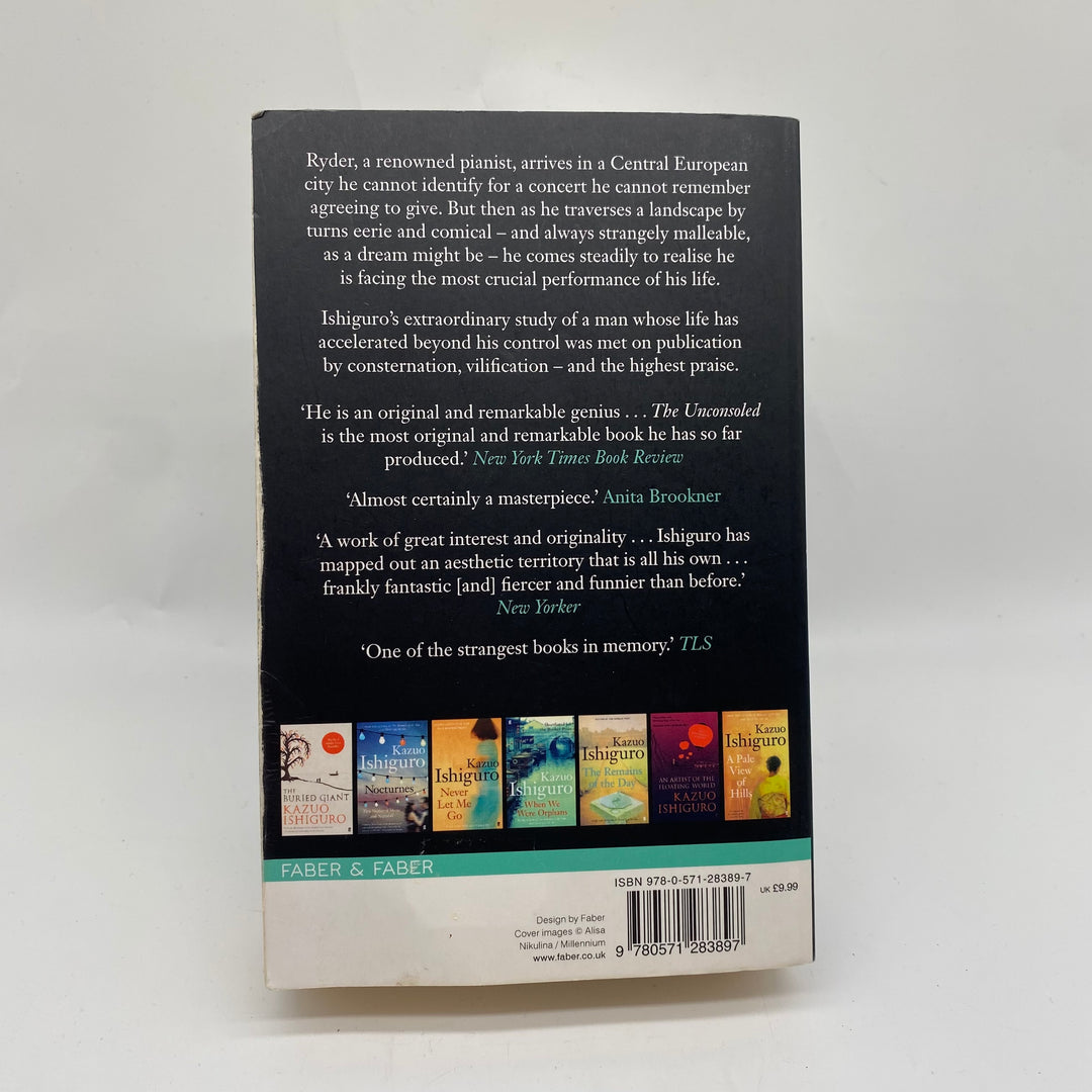 Kazuo Ishiguro The Unconsoled Bok