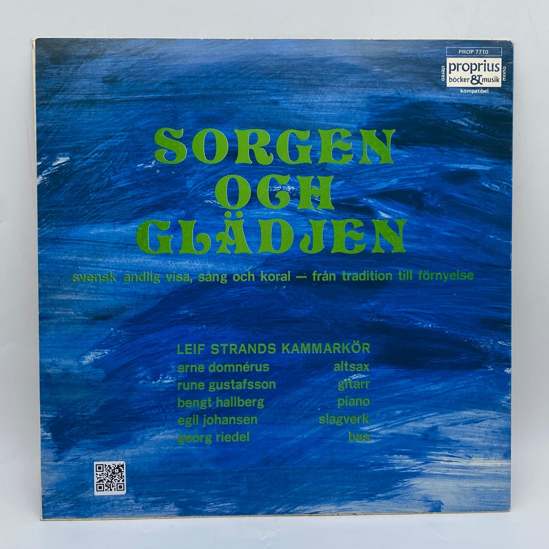 Svensk Folkmusik Vinyl: Sorgen och Glädjen - Homy Secondhand Online