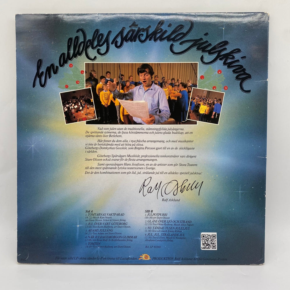 Julmusik på Vinyl: Nostalgisk Julafton med Göteborgs Domkyrkas Gosskör - Homy Secondhand Online