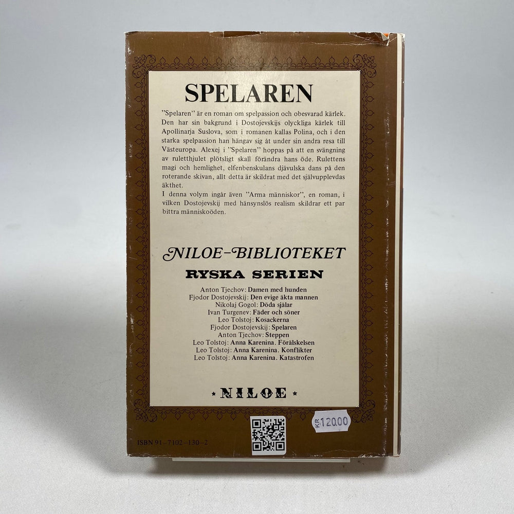 Fjodor Dostojevskijs roman "Spelaren" - klassiker - Homy Secondhand Online