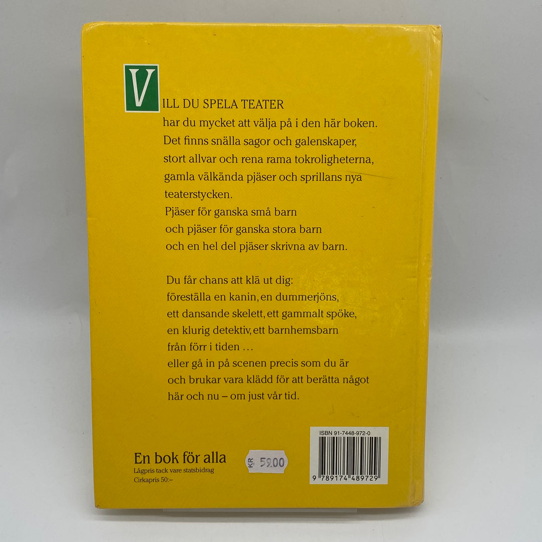 Barnens pjäsbok retro barnteaterantologi