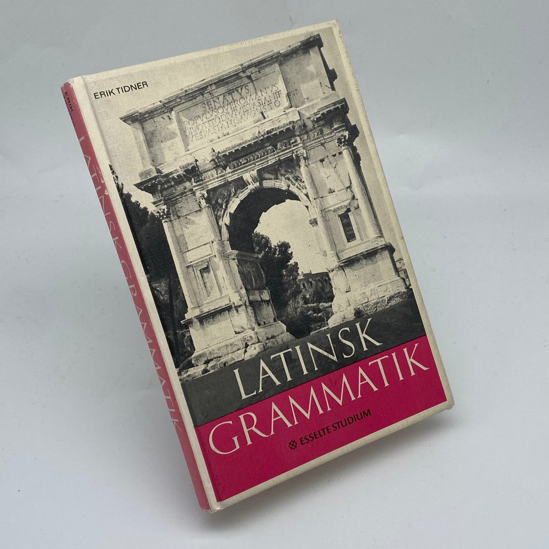 Latinsk Grammatik av Erik Tidner - Esselte Studium - Homy Secondhand Online