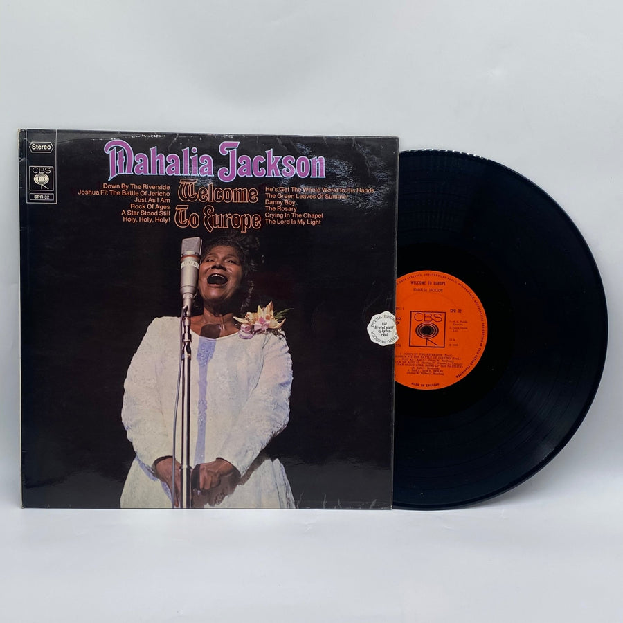 Mahalia Jackson Vinylskiva Welcome To Europe - Homy Secondhand Online