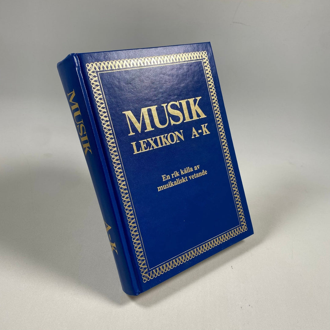 Blå Musiklexikon A - K - Rik Källa för Musiker - Homy Secondhand Online