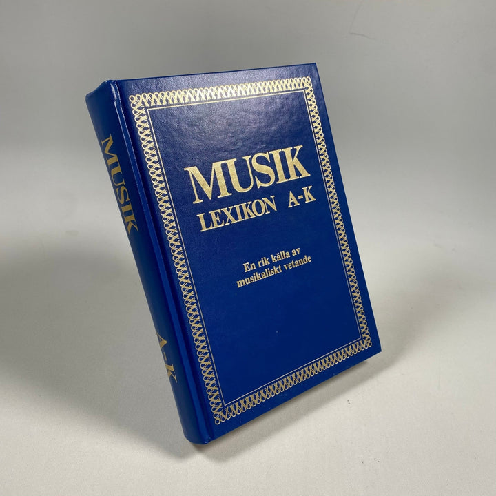 Blå Musiklexikon A - K - Rik Källa för Musiker - Homy Secondhand Online