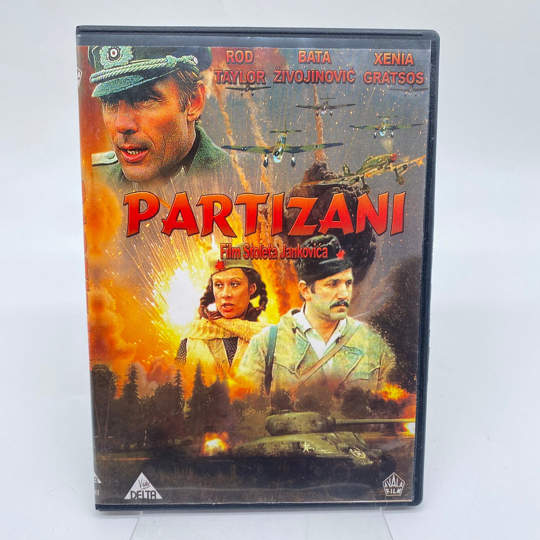 Klassisk krigsdrama DVD Partizani Retro