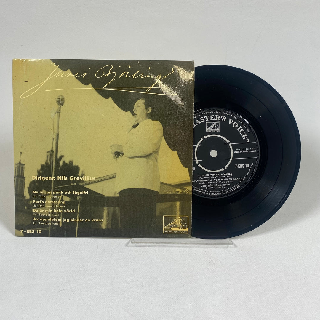 Retro vinylskiva Jussi Björling His Master's Voice