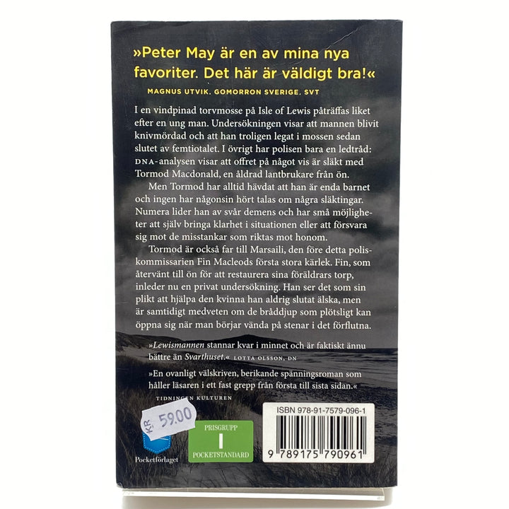 Peter May Lewis mannen prisbelönt kriminalroman