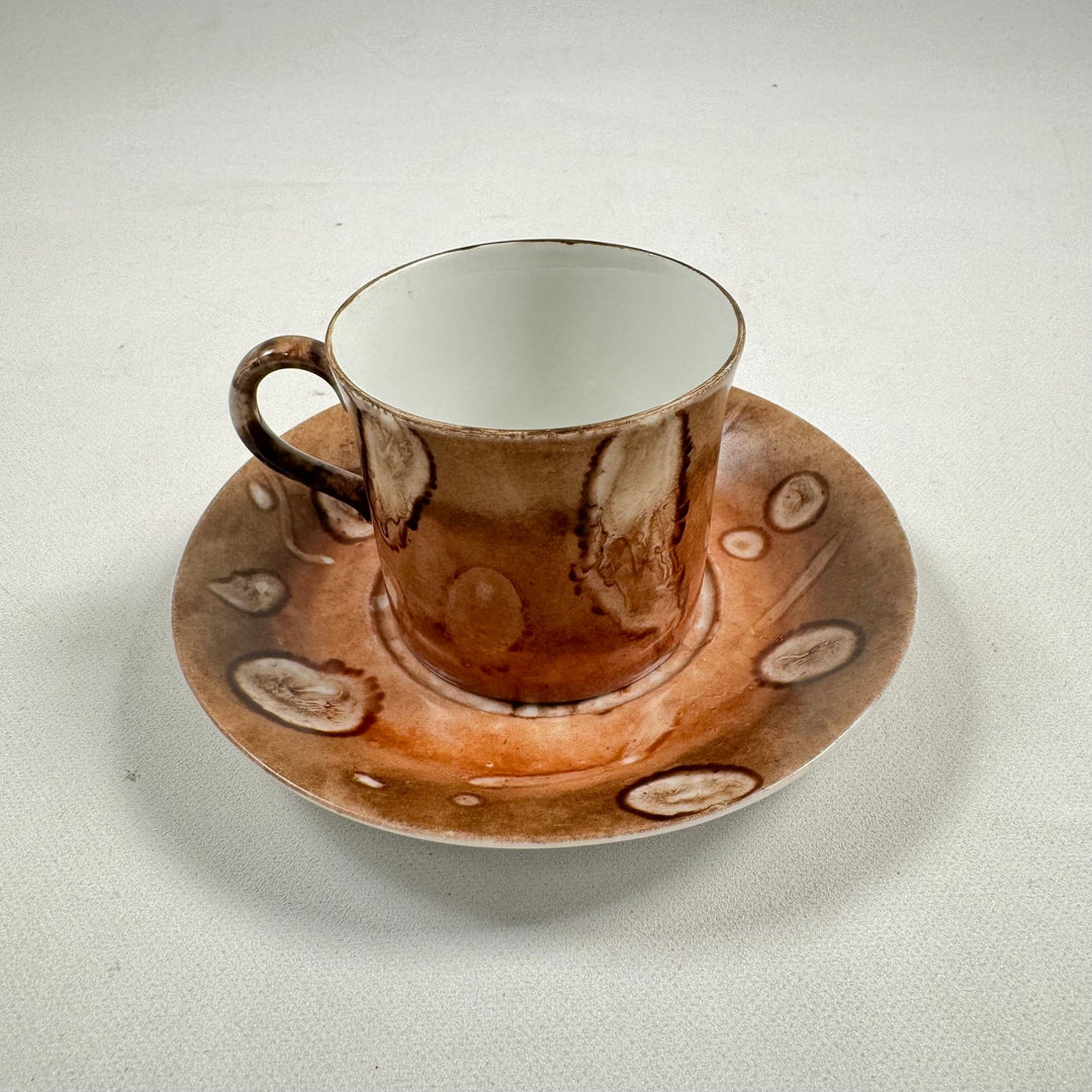 Sats med Kaffeservis i Porslin med Rustik Design - Homy Secondhand Online