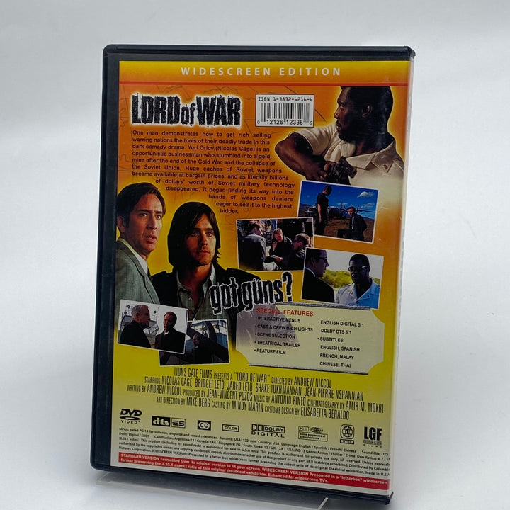 Lord of War DVD Nicolas Cage Filmdrama - Homy Secondhand Online