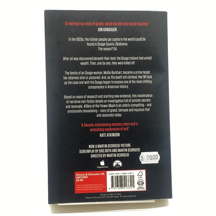 Killers of the Flower Moon bok av David Grann - Homy Secondhand Online