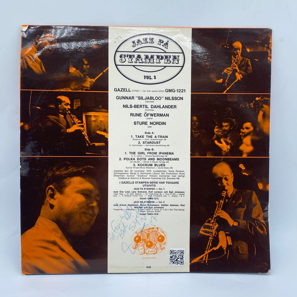 Jazz på Stampen Vol. 3 Vinylskiva Nostalgisk Musik - Homy Secondhand Online