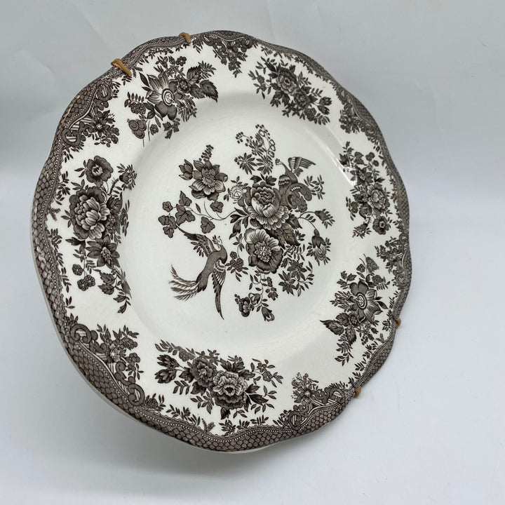 Retro Wedgwood-serveringsfat i elfenbensvitt porslin