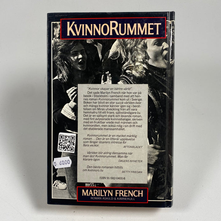 Klassisk roman "Kvinnorummet" av Marilyn French - Homy Secondhand Online