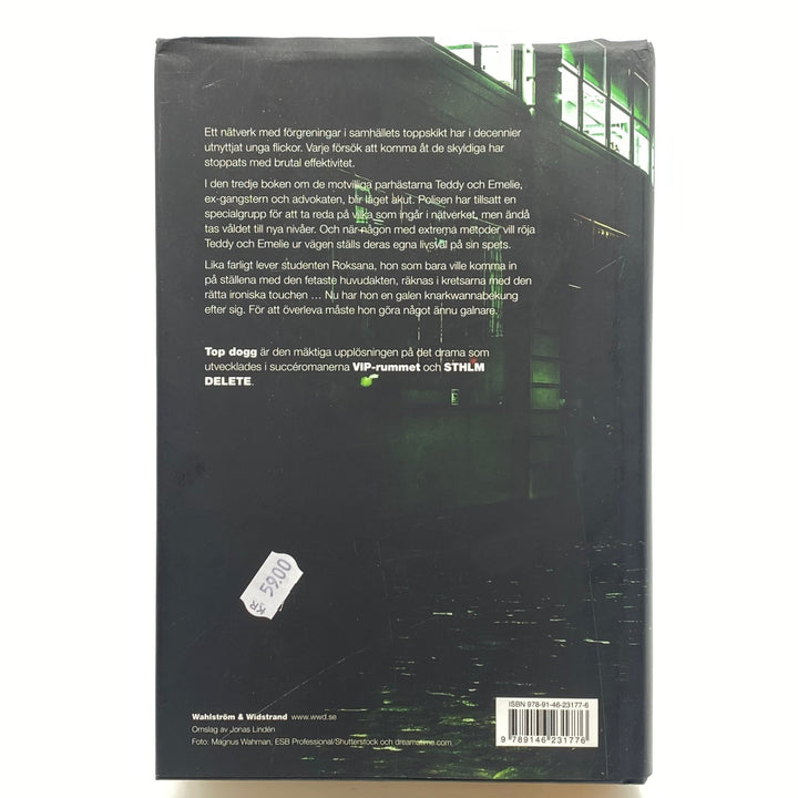 Jens Lapidus Top Dogg bok Wahlström & Widstrand - Homy Secondhand Online