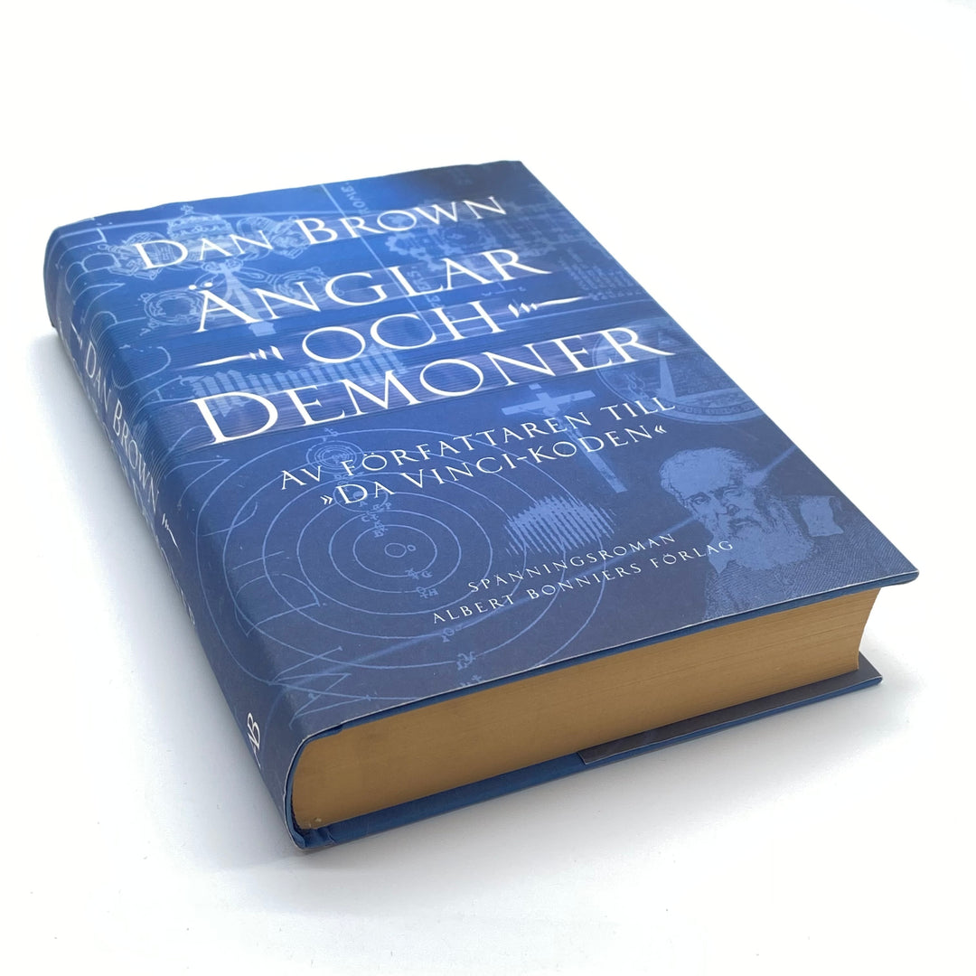 Blå bok Dan Brown Änglar och Demoner