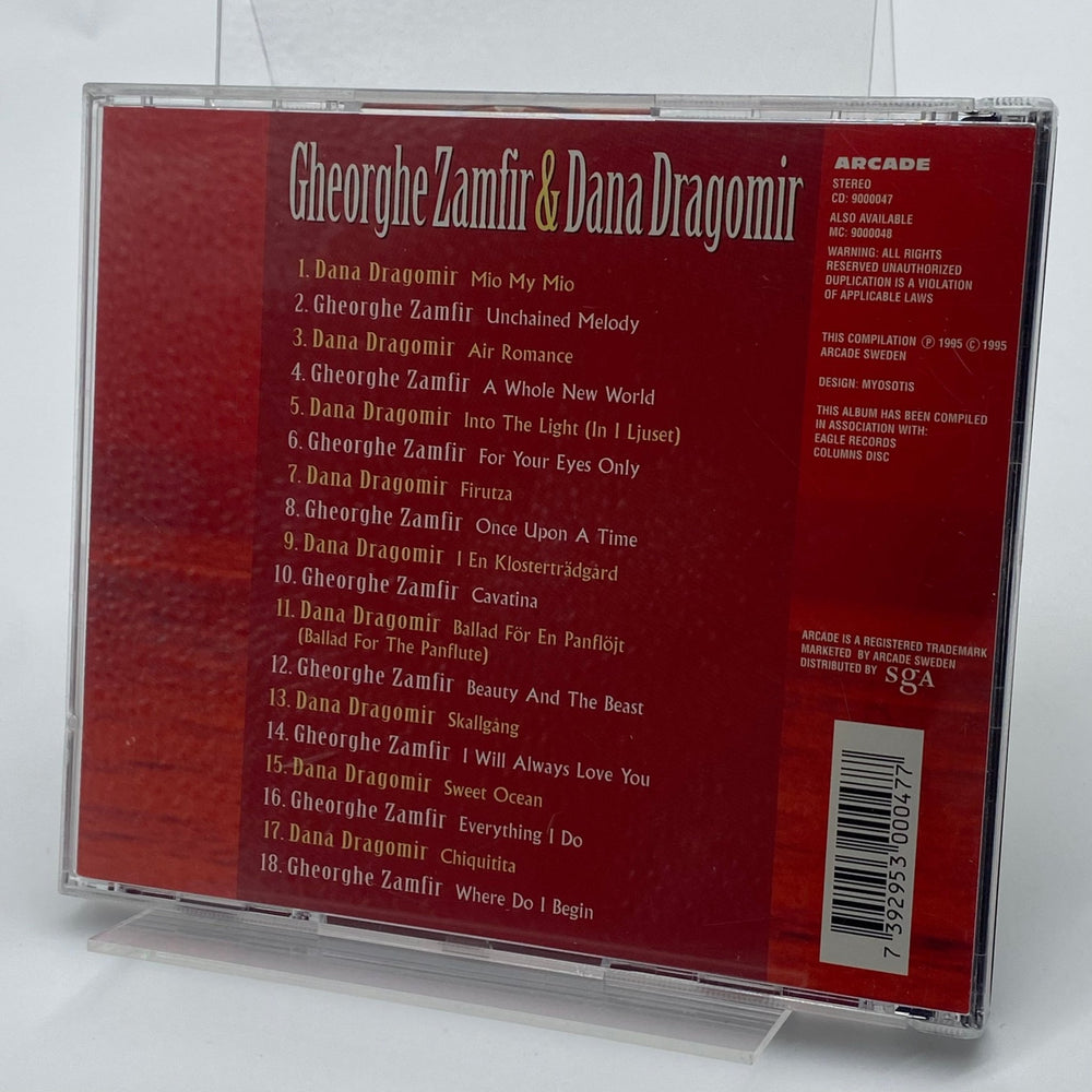 Gheorghe Zamfir & Dana Dragomir – Panflöjtsfavoriter CD - Homy Secondhand Online