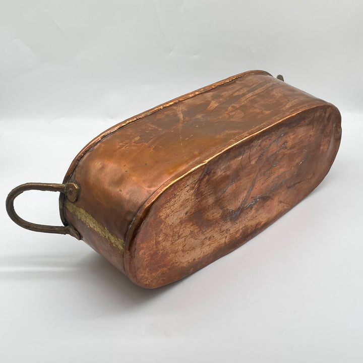 Elegant Retro Mässingslåda med Handtag