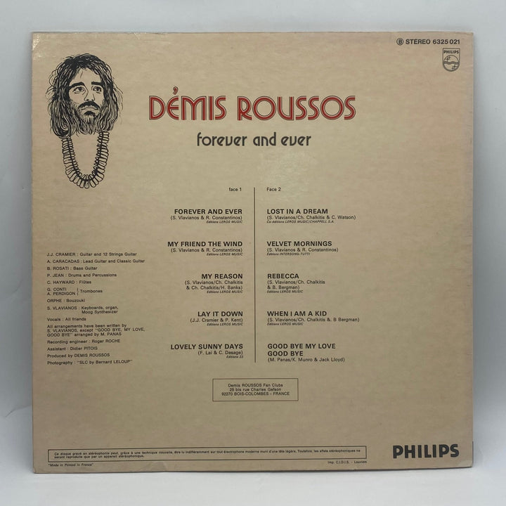 Demis Roussos Forever and Ever Vinylskiva - Homy Secondhand Online