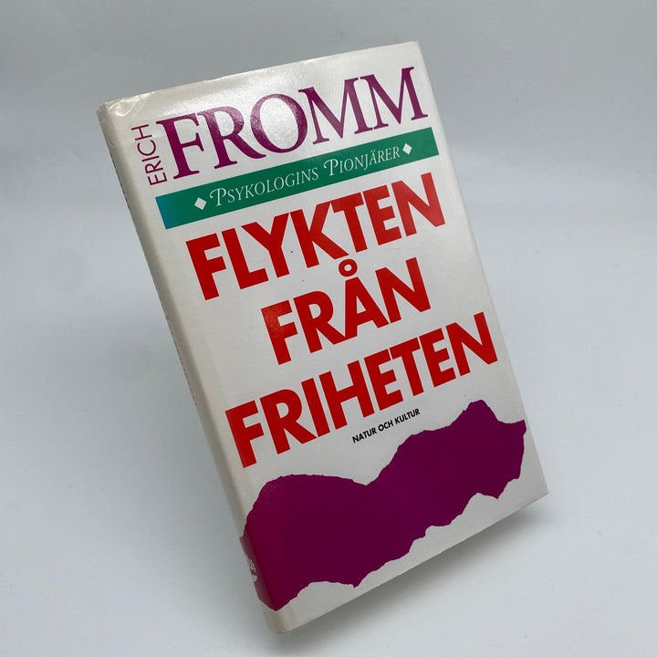 Erich Fromm - Flykten från Friheten, Psykologi - Homy Secondhand Online