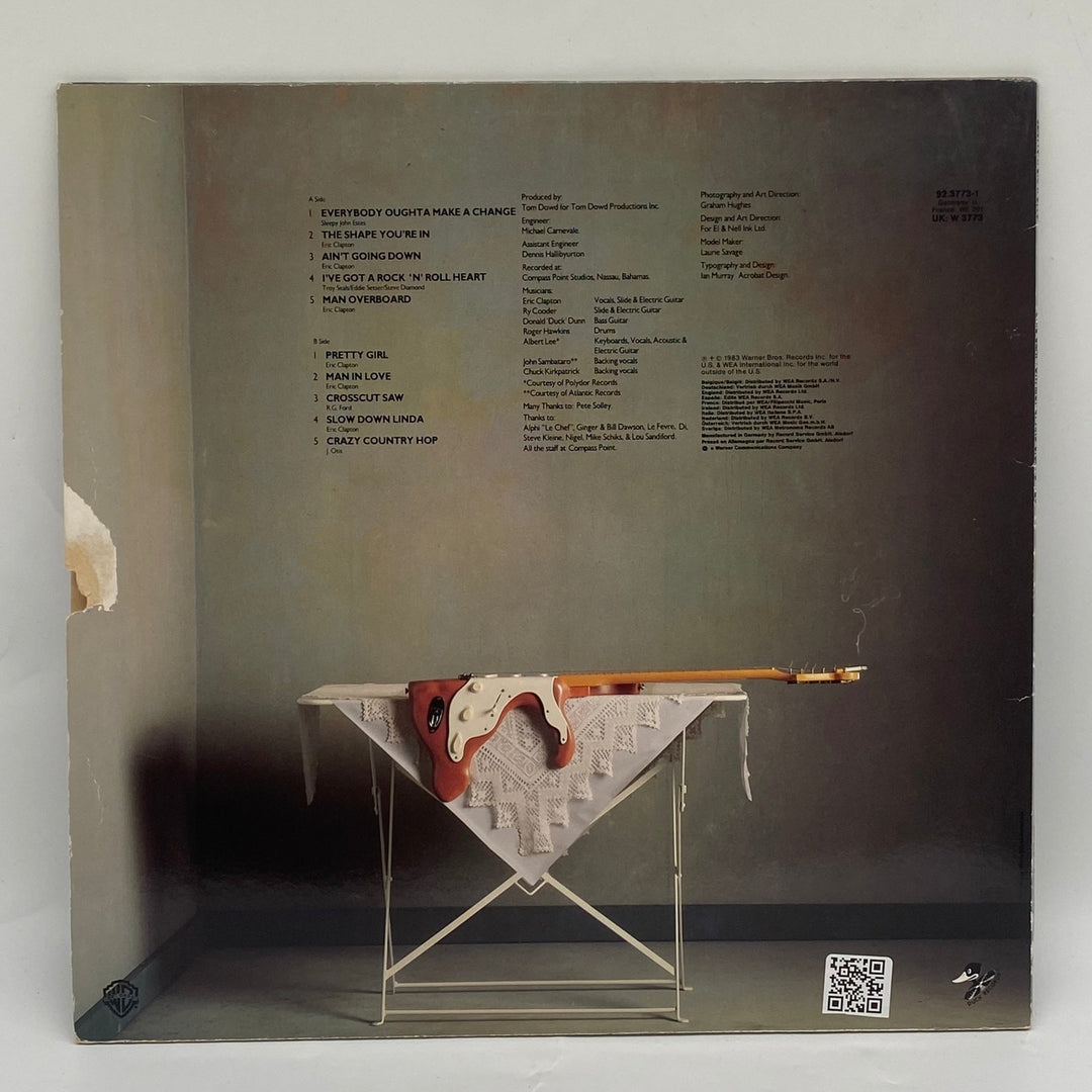 Eric Clapton Vinyl: Money and Cigarettes - Homy Secondhand Online